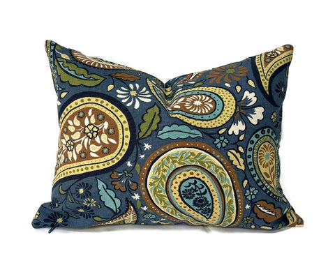 PAISLEY INDIGO <br> Indoor Pillow Covers