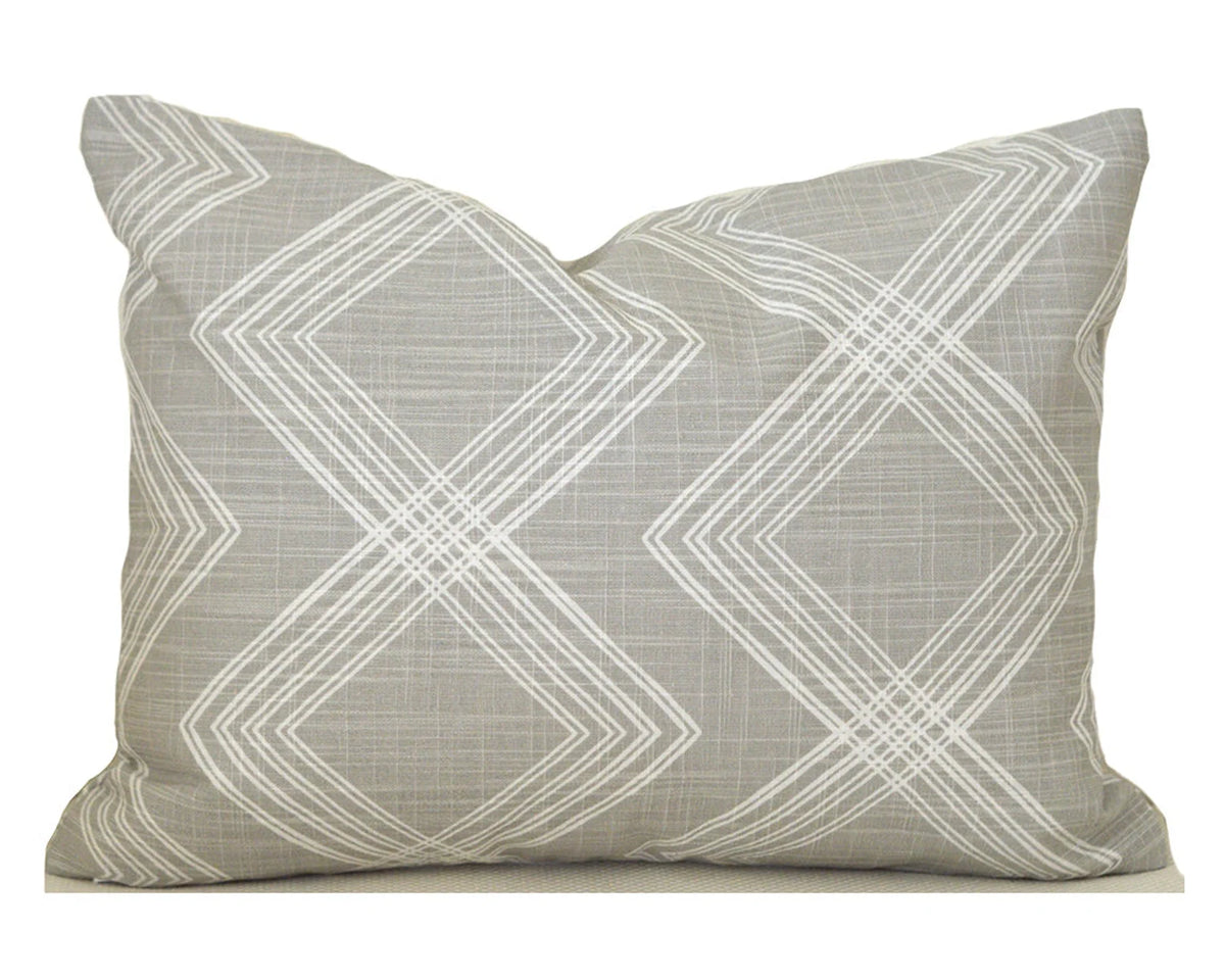 COLTON FRENCH GRAY - Indoor Pillow Cover-Our Pillow Studio