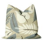 FRESH LEAF INDIGO - Indoor Pillow Cover-Our Pillow Studio