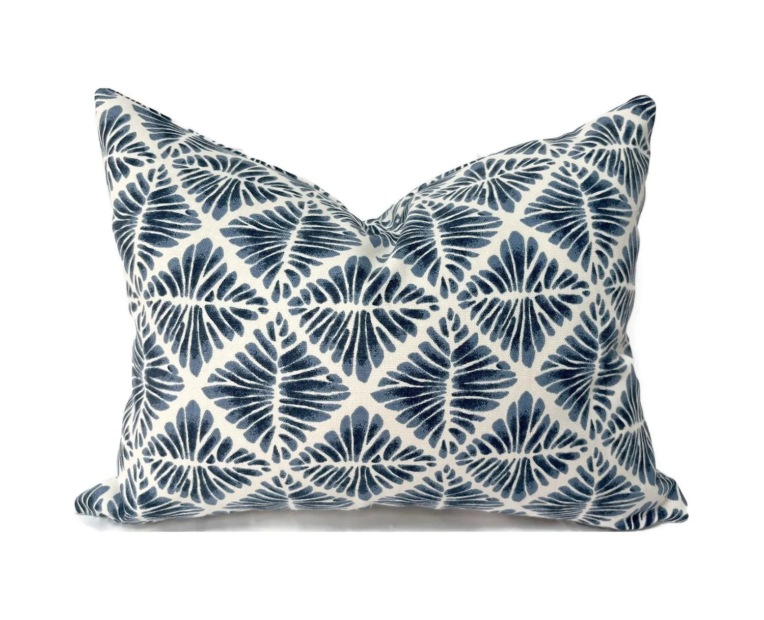 GEM FIELD INDIGO - Indoor Pillow Cover-Our Pillow Studio