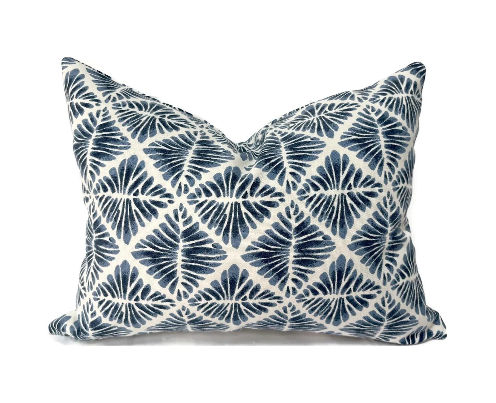 GEM FIELD INDIGO - Indoor Pillow Cover-Our Pillow Studio