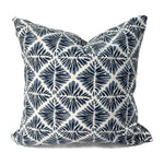 GEM FIELD INDIGO - Indoor Pillow Cover-Our Pillow Studio