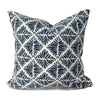 GEM FIELD INDIGO <br> Indoor Pillow Cover