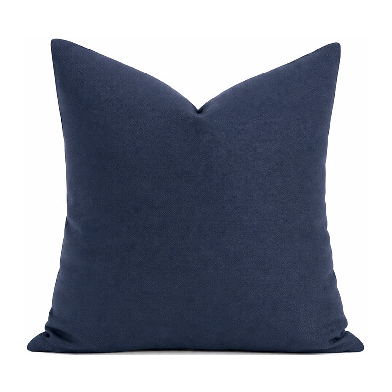 SOLID NAVY BLUE Indoor Pillow Cover