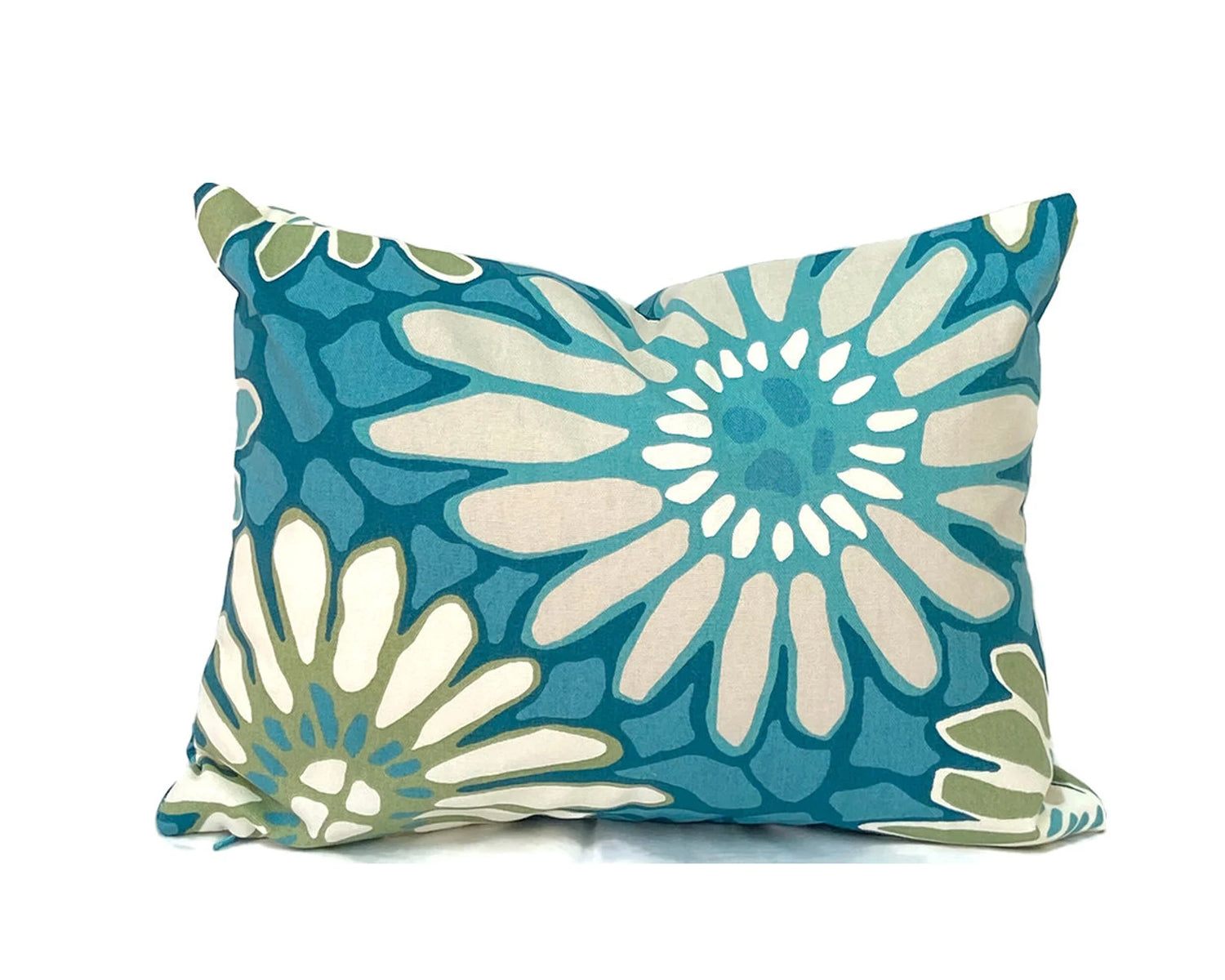 TACTILE TURQ - Indoor Pillow Covers-Our Pillow Studio