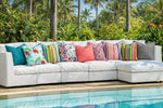 BACALL TWILIGHT - Outdoor Pillow Covers-Our Pillow Studio