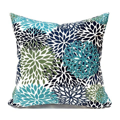 BLOOMS NEPTUNE <br>Outdoor Pillow Cover
