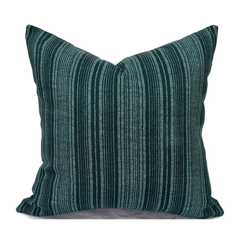 BOARDWALK EMERALD <br>Outdoor Pillow Cover