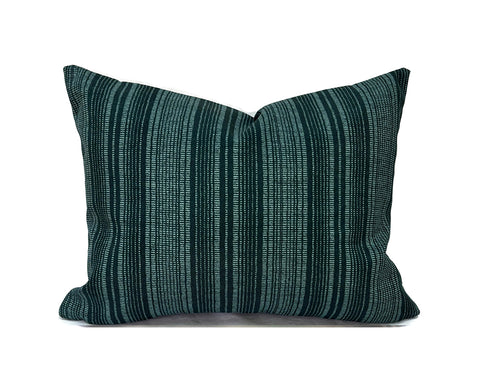 BOARDWALK EMERALD <br>Outdoor Pillow Cover