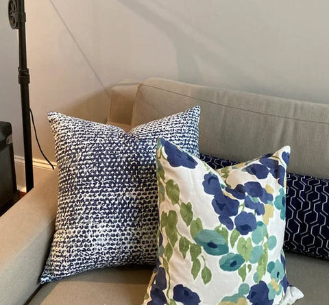 ZOEY INDIGO <br> Indoor Pillow Cover