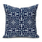 BRADY NAVY - Outdoor Pillow Cover