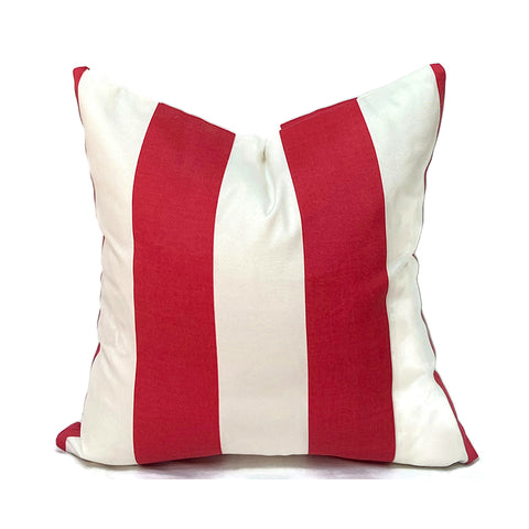 CABANA RED <br>  Outdoor Pillow Cover