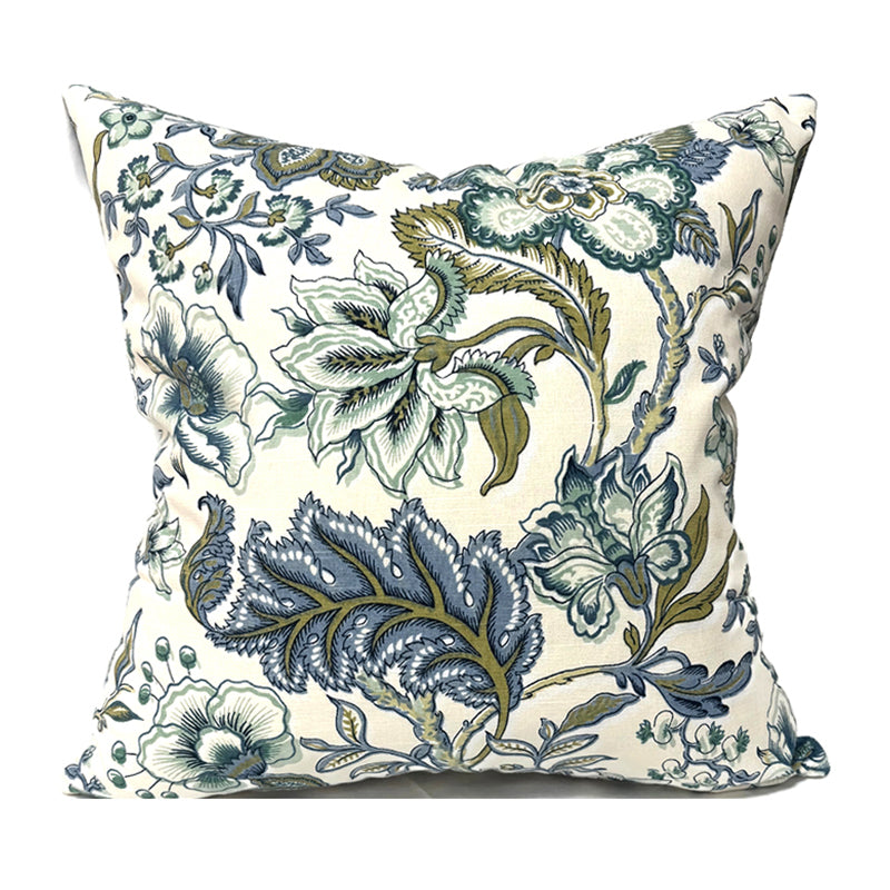 CRAWFORD AZURE - Indoor Pillow Cover-Our Pillow Studio