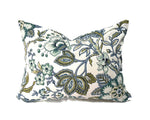 CRAWFORD AZURE - Indoor Pillow Cover-Our Pillow Studio