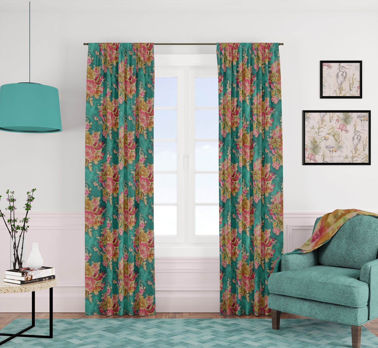 Custom Made Curtain Panels-Our Pillow Studio