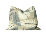 FRESH LEAF INDIGO - Indoor Pillow Cover-Our Pillow Studio
