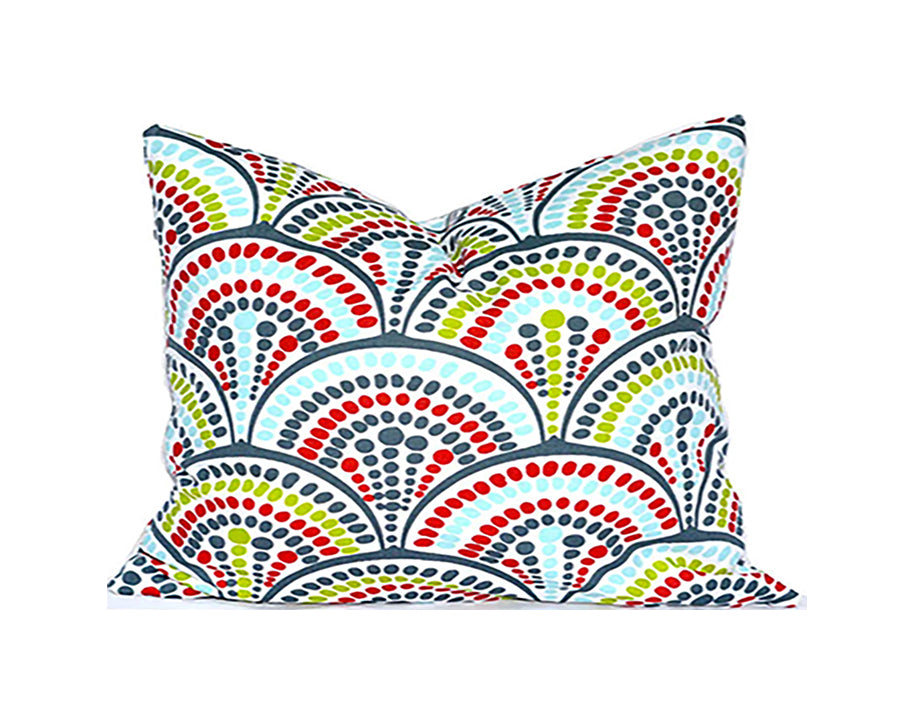 HAVANAS HOLIDAY RED Indoor Pillow Covers