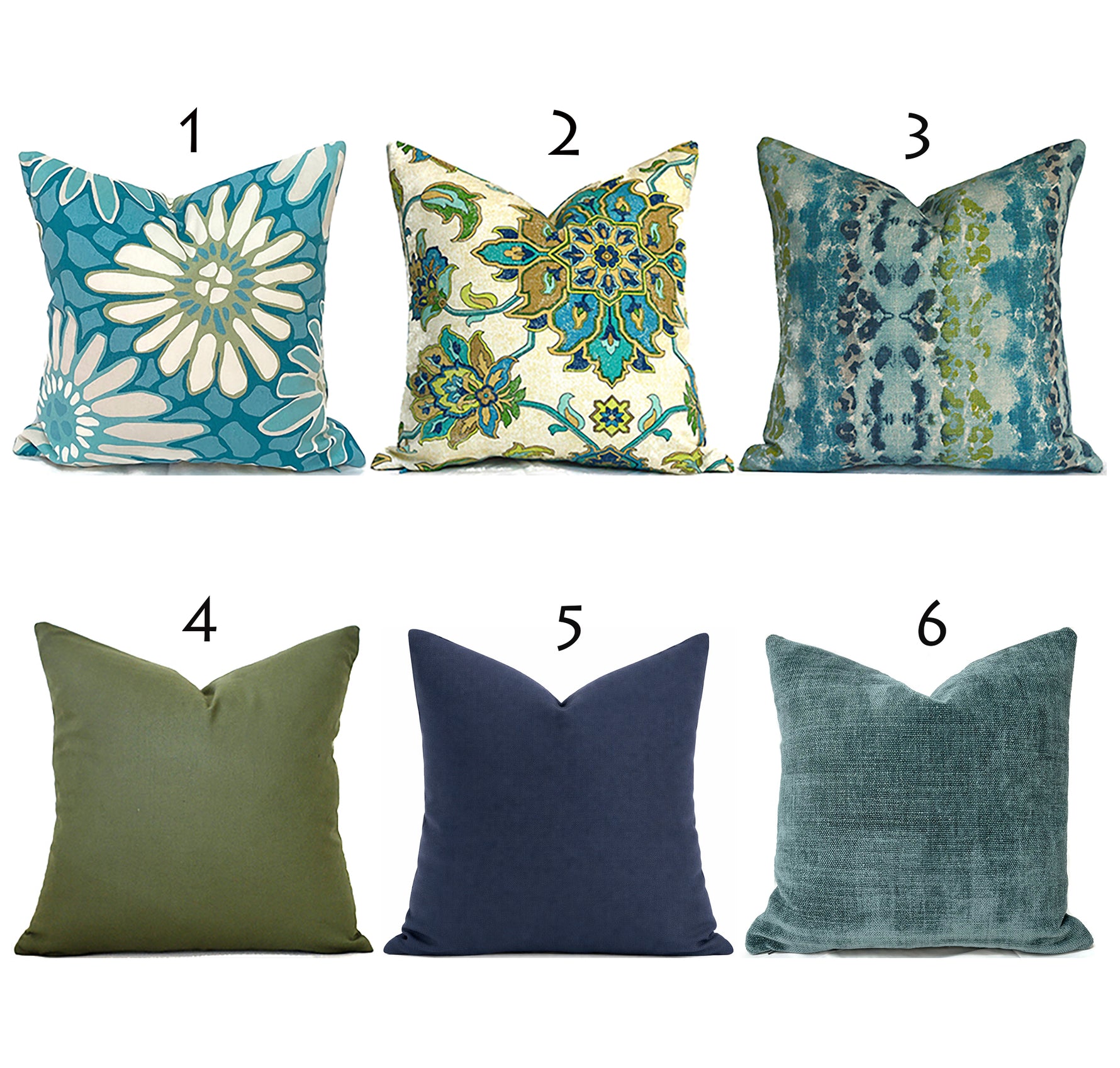 MIX & MATCH - Indoor Pillow Covers-Our Pillow Studio