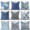 SPA BLUE & INDIGO Indoor Pillow Covers