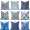 Navy Slate & Cobalt Blue Indoor Pillow Covers