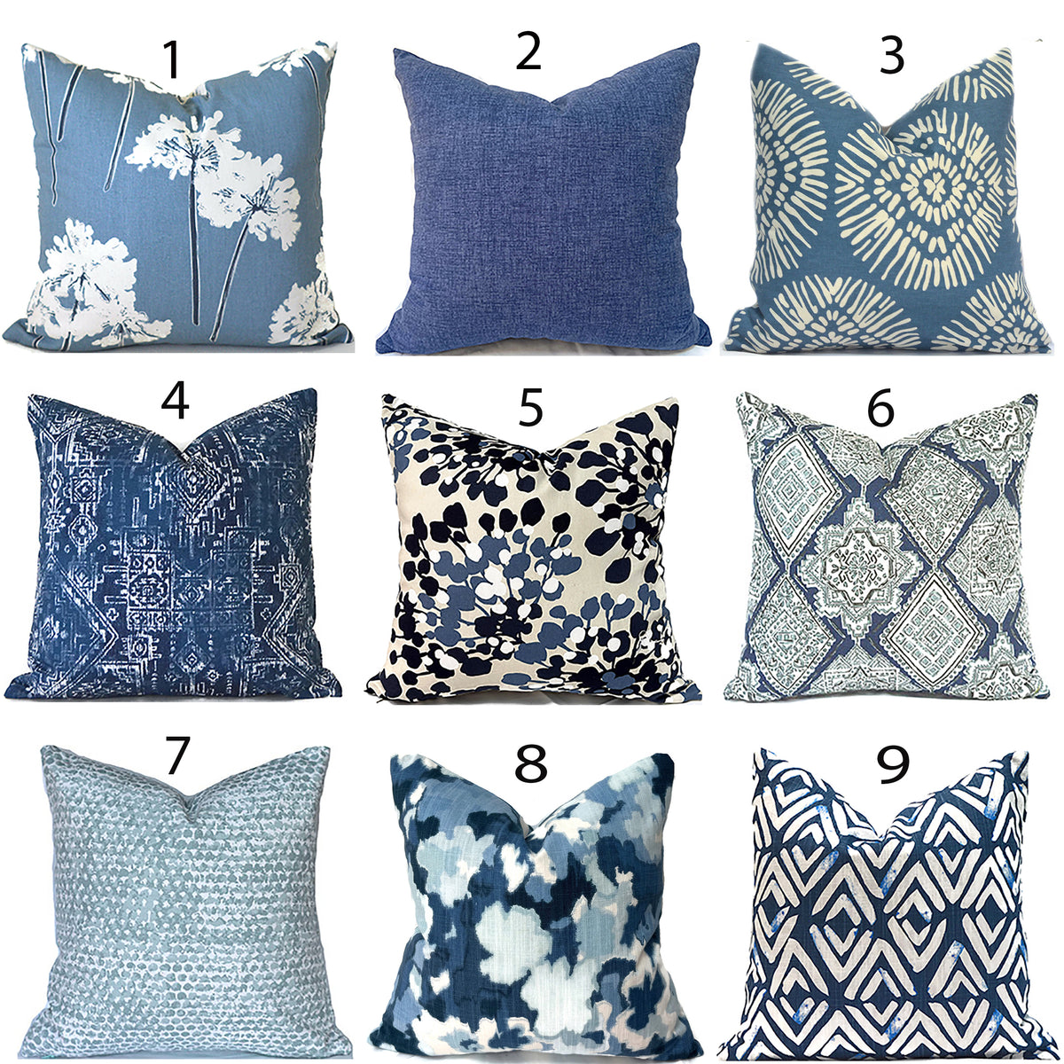 MIX & MATCH - Indoor Pillow Covers-Our Pillow Studio