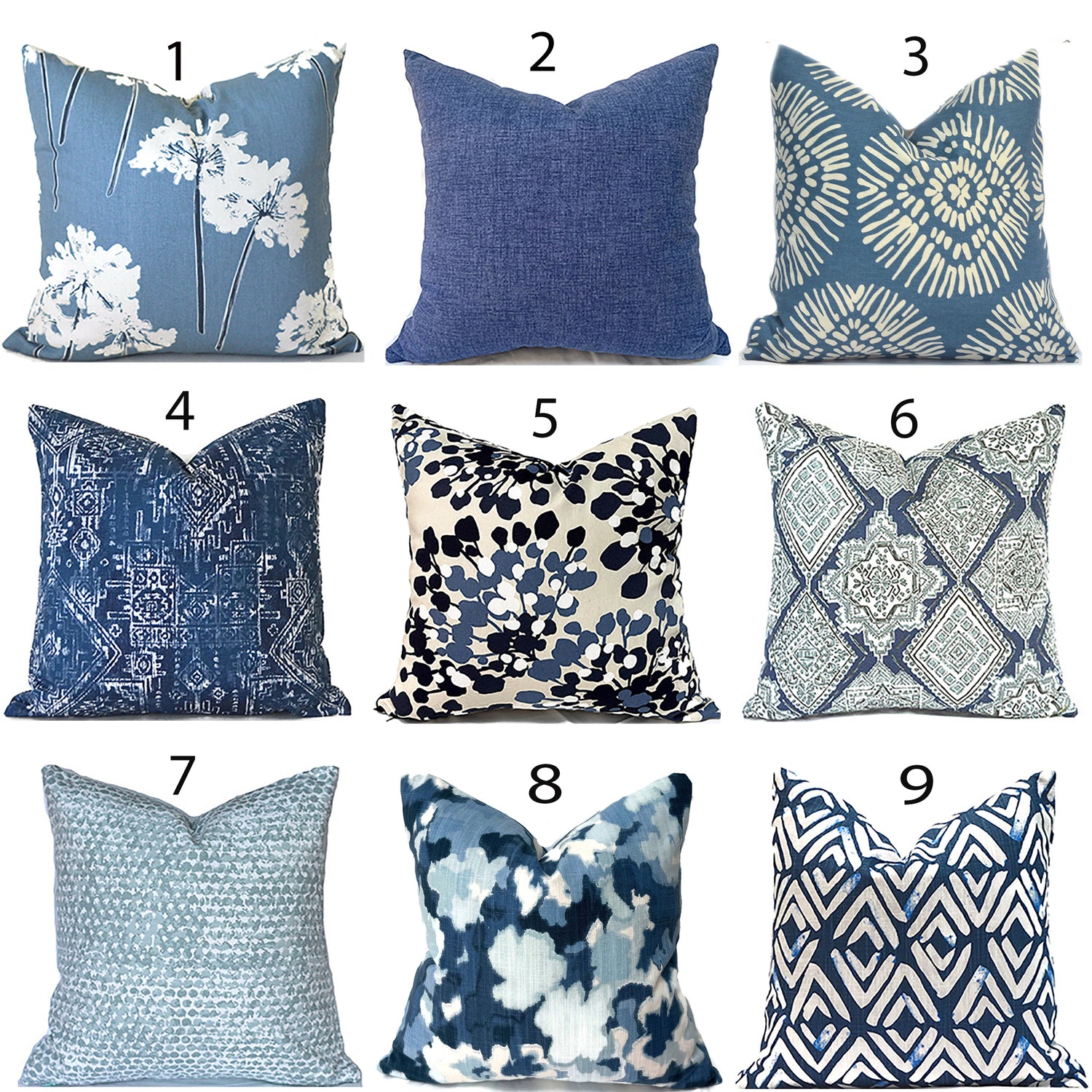 MIX & MATCH - Indoor Pillow Covers-Our Pillow Studio