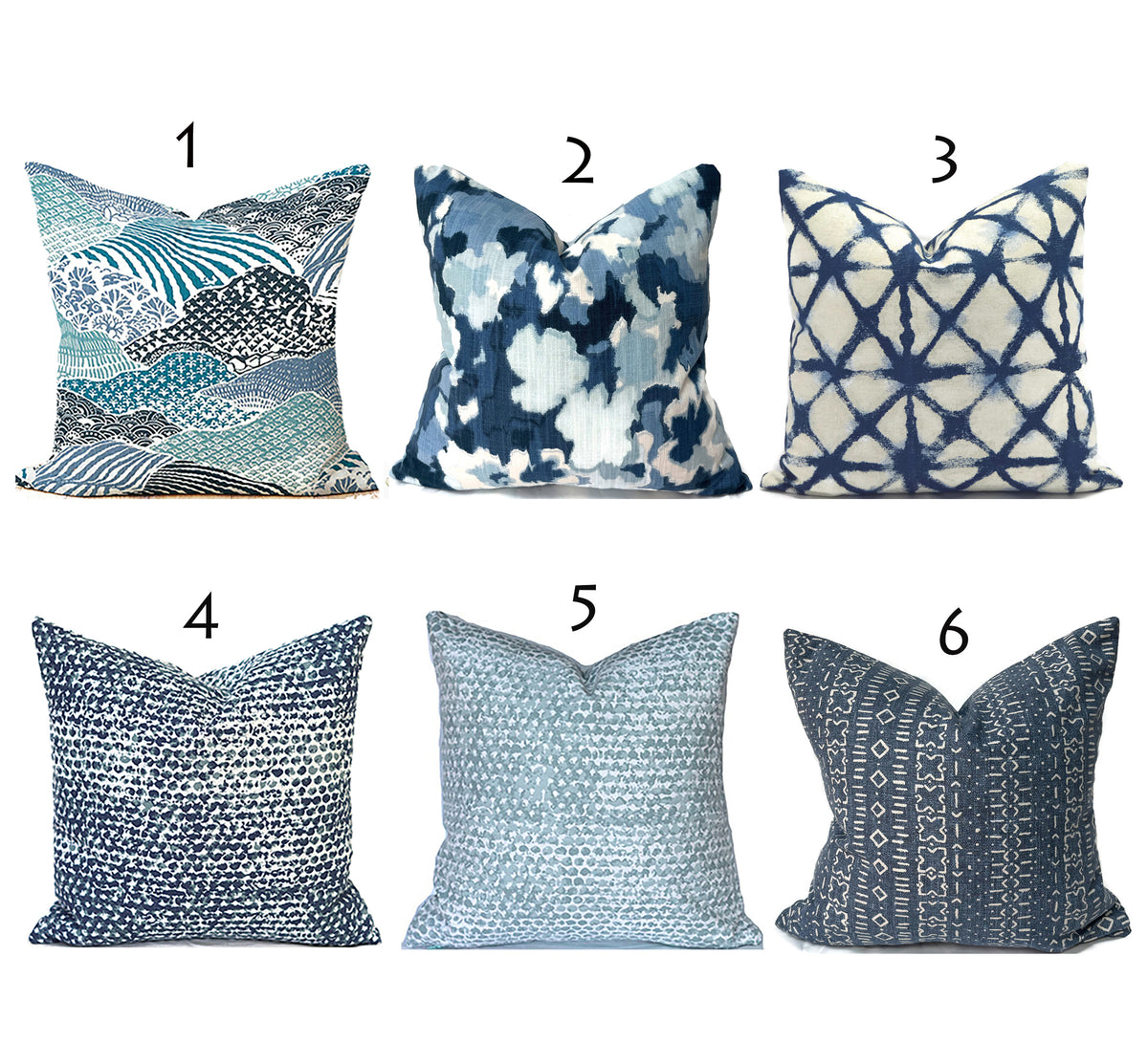 MIX & MATCH - Indoor Pillow Covers-Our Pillow Studio