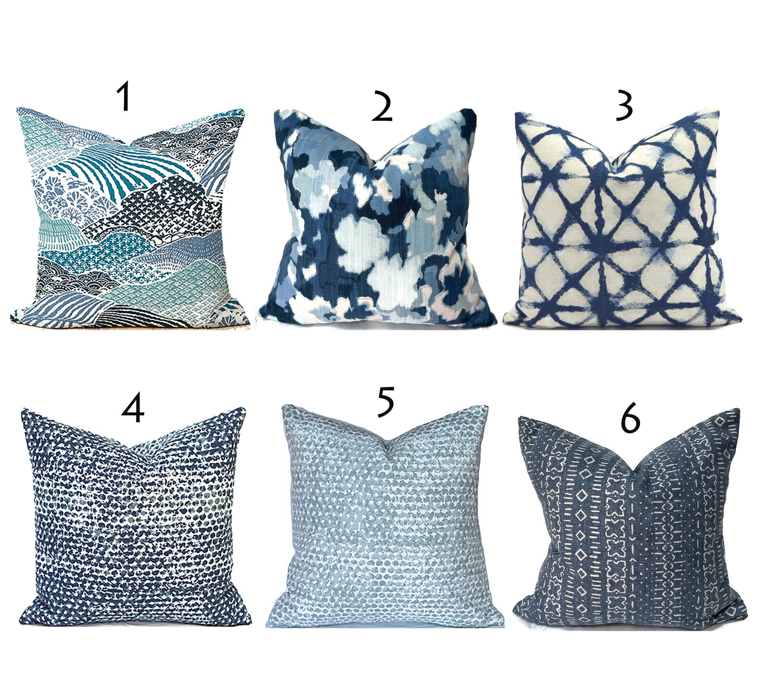 MIX & MATCH - Indoor Pillow Covers-Our Pillow Studio