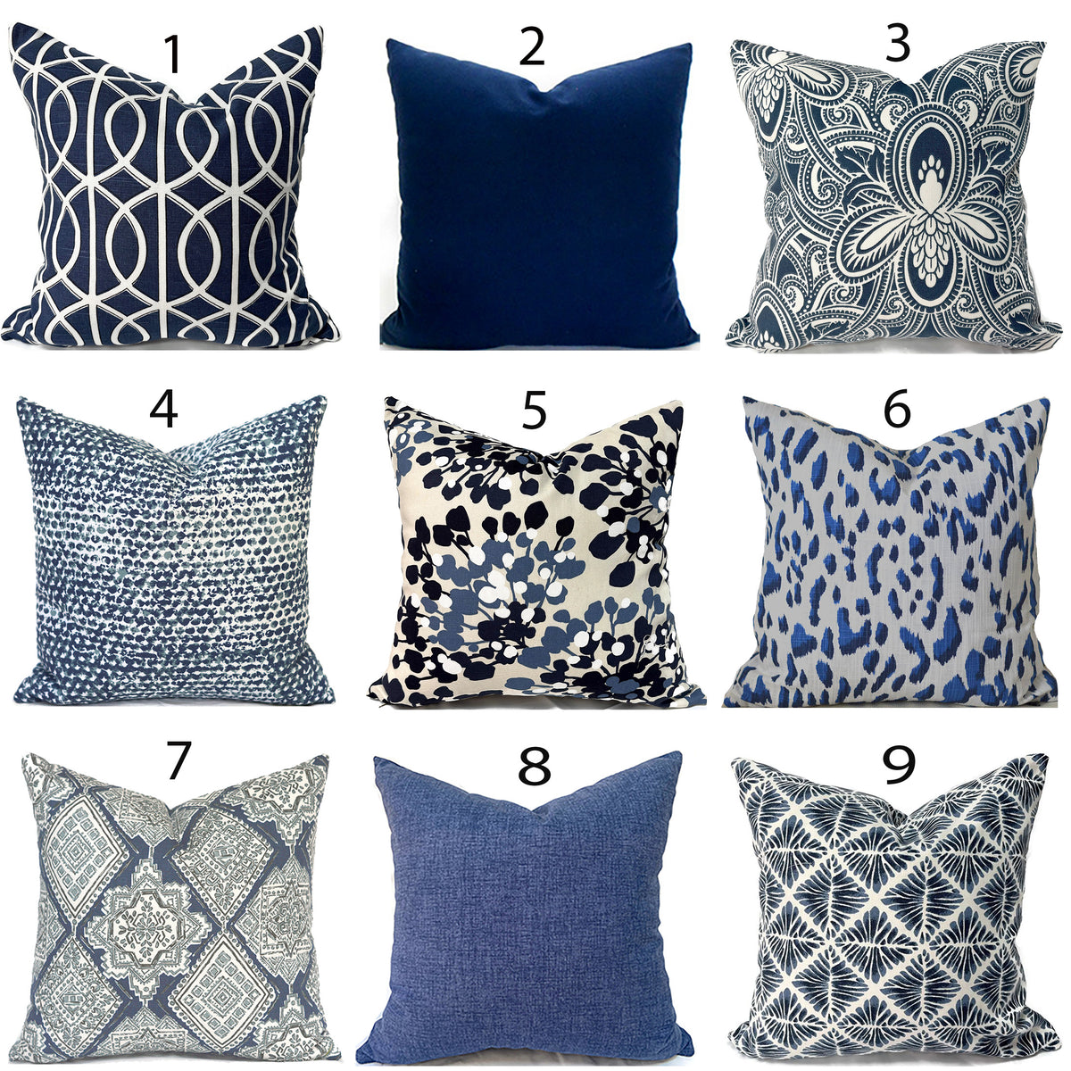 MIX & MATCH - Indoor Pillow Covers-Our Pillow Studio