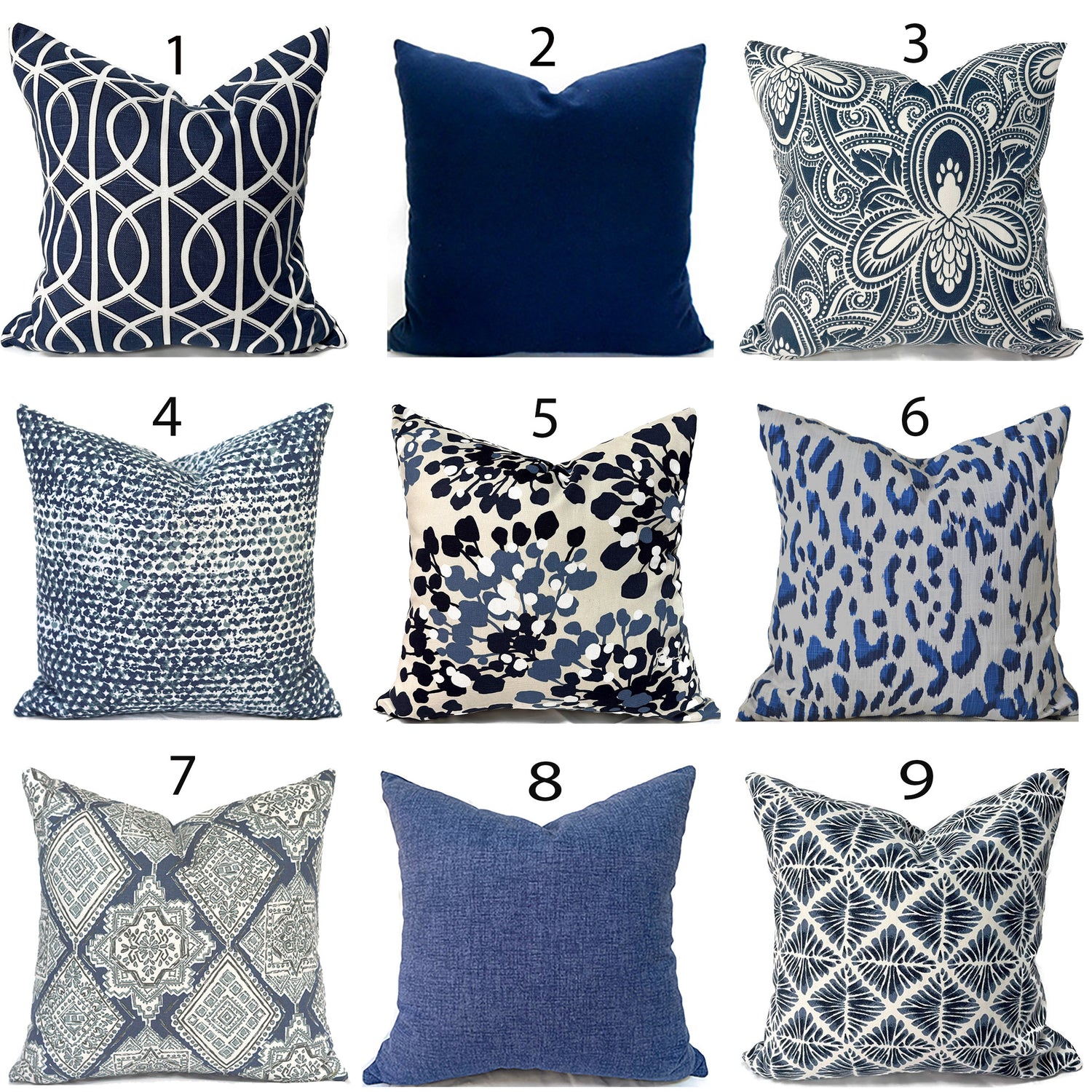 MIX & MATCH - Indoor Pillow Covers-Our Pillow Studio