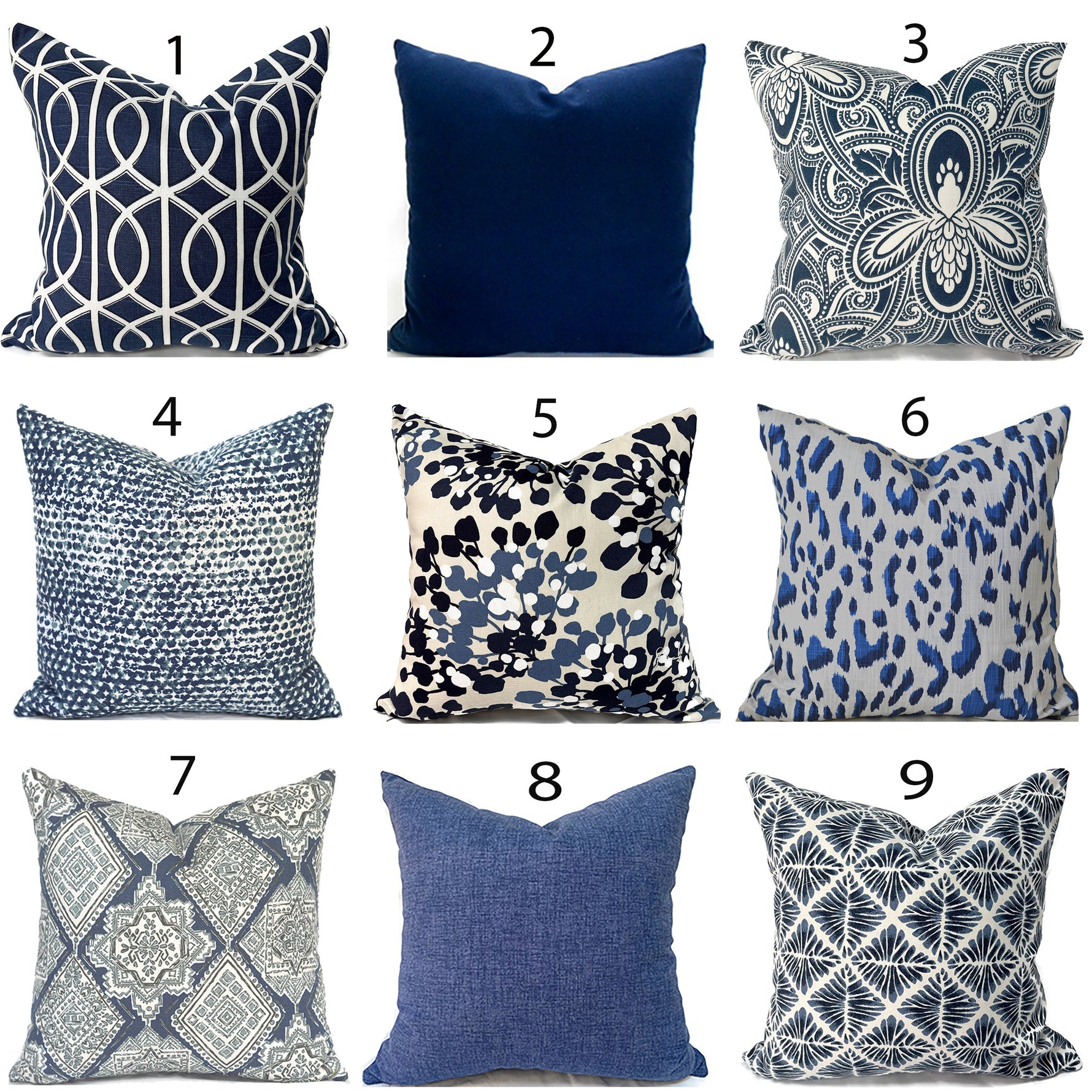 MIX & MATCH - Indoor Pillow Covers-Our Pillow Studio