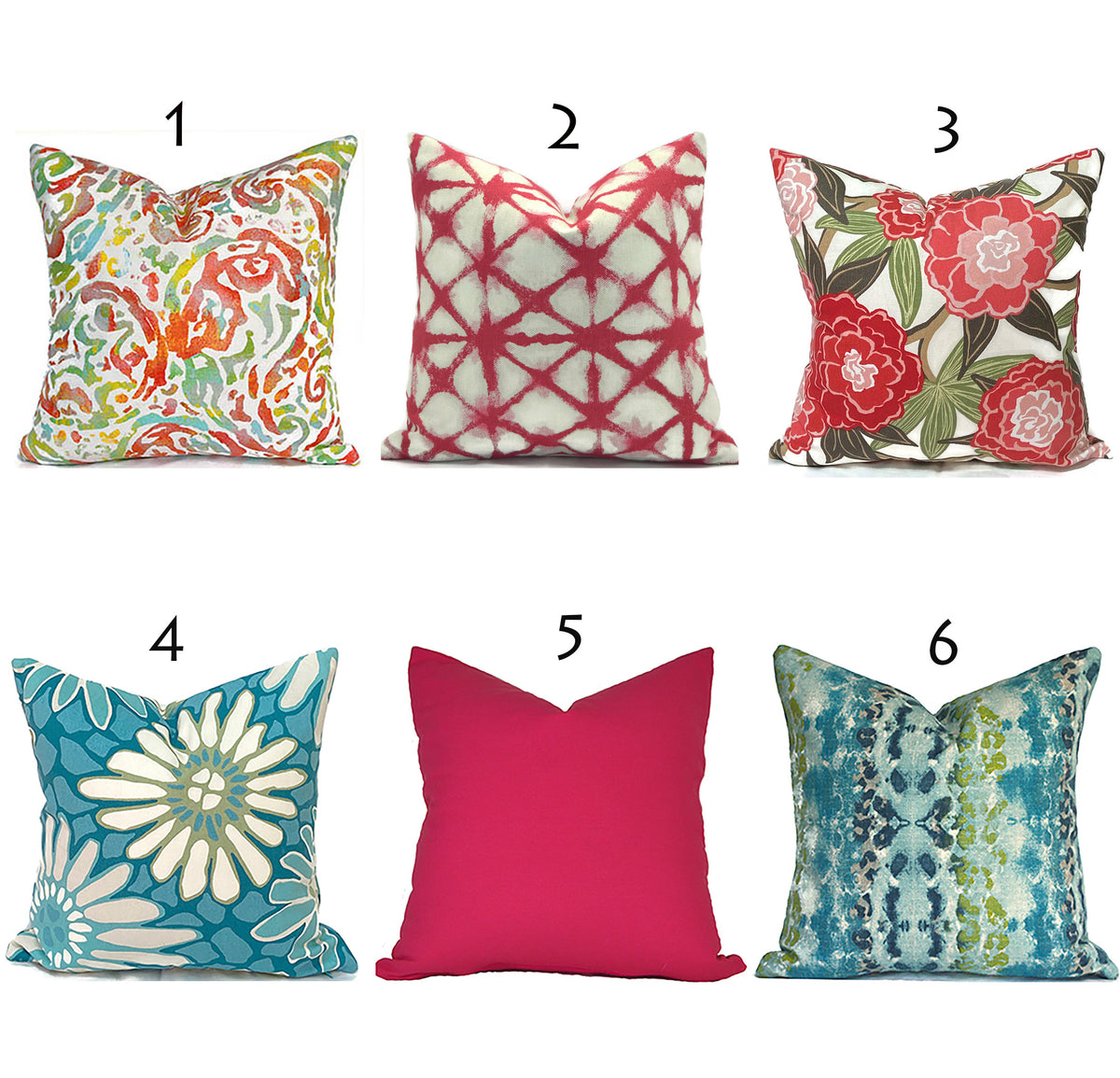 MIX & MATCH - Indoor Pillow Covers-Our Pillow Studio