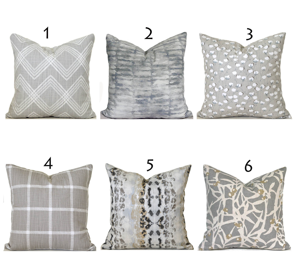 MIX & MATCH - Indoor Pillow Covers-Our Pillow Studio