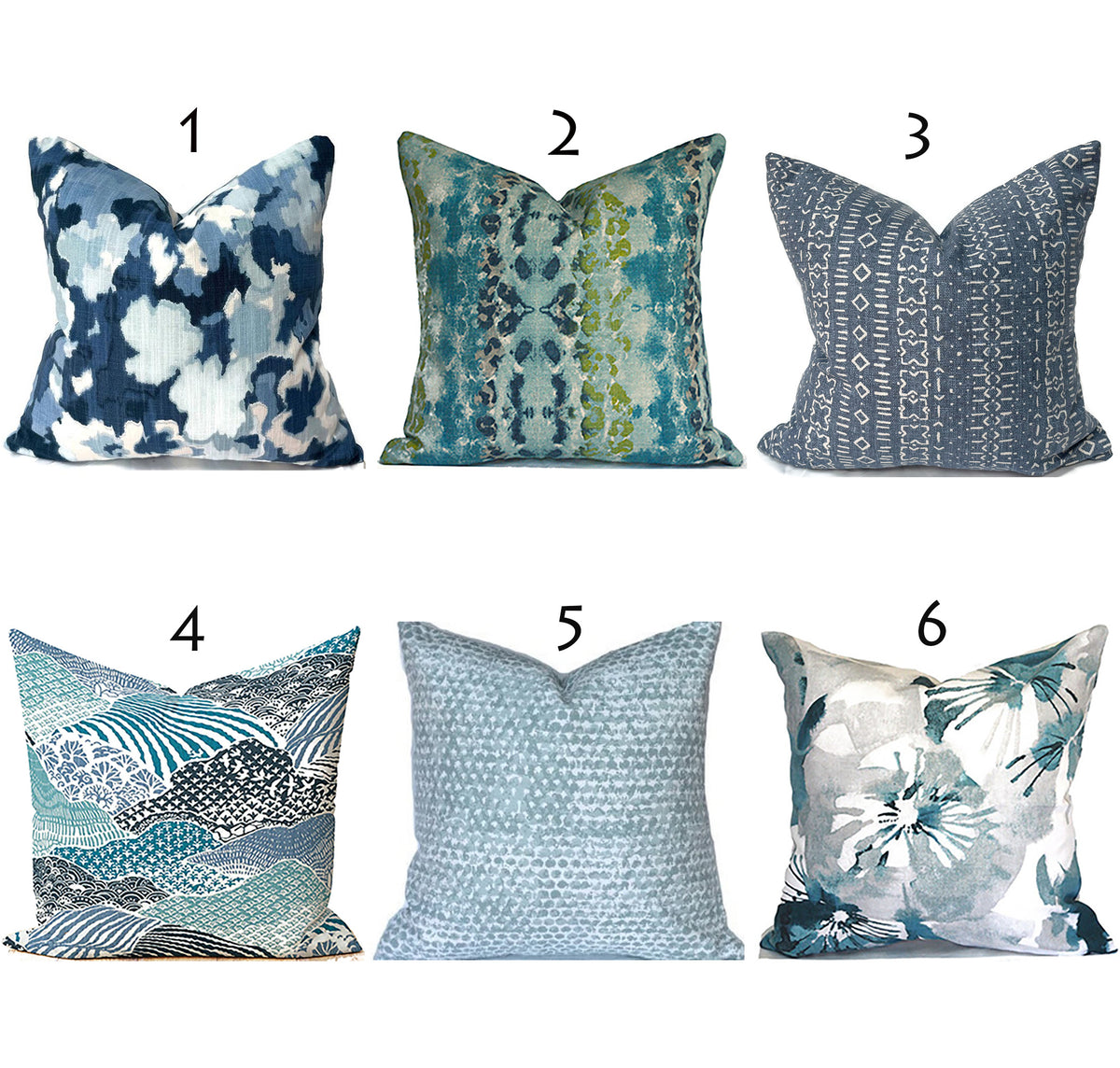 MIX & MATCH - Indoor Pillow Covers-Our Pillow Studio