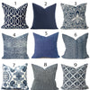 NAVY BLUE Indoor Pillow Covers