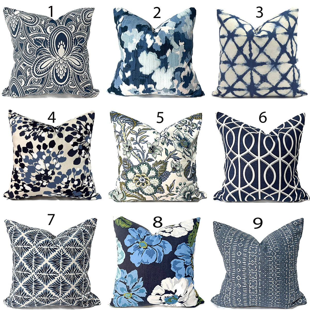 MIX & MATCH - Indoor Pillow Covers-Our Pillow Studio
