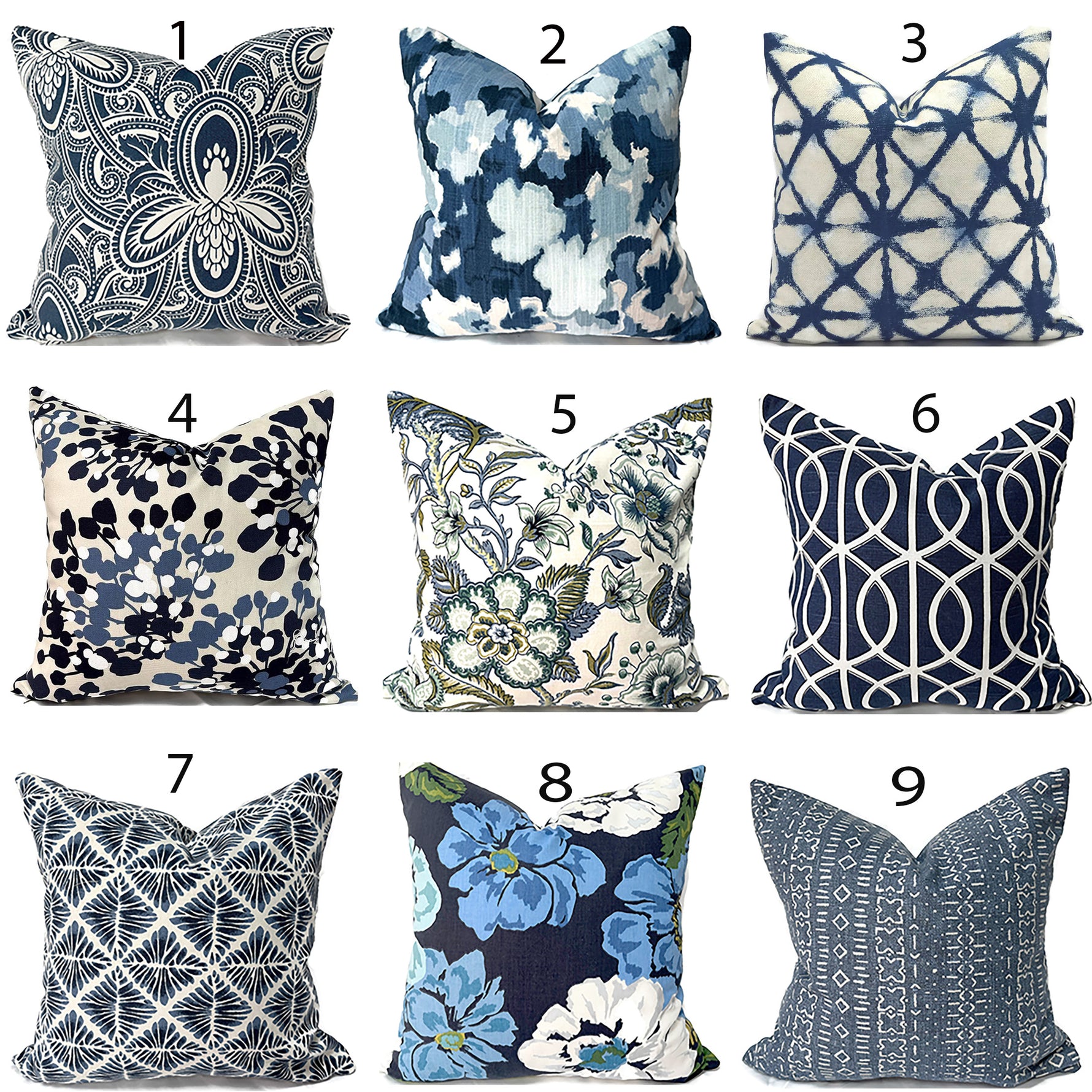MIX & MATCH - Indoor Pillow Covers-Our Pillow Studio