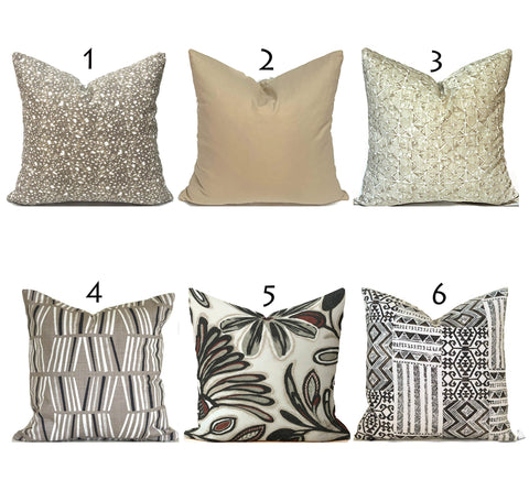 MIX & MATCH <br> Indoor Pillow Covers