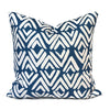 FEARLESS NAVY PILLOW COVER Contemporary Style