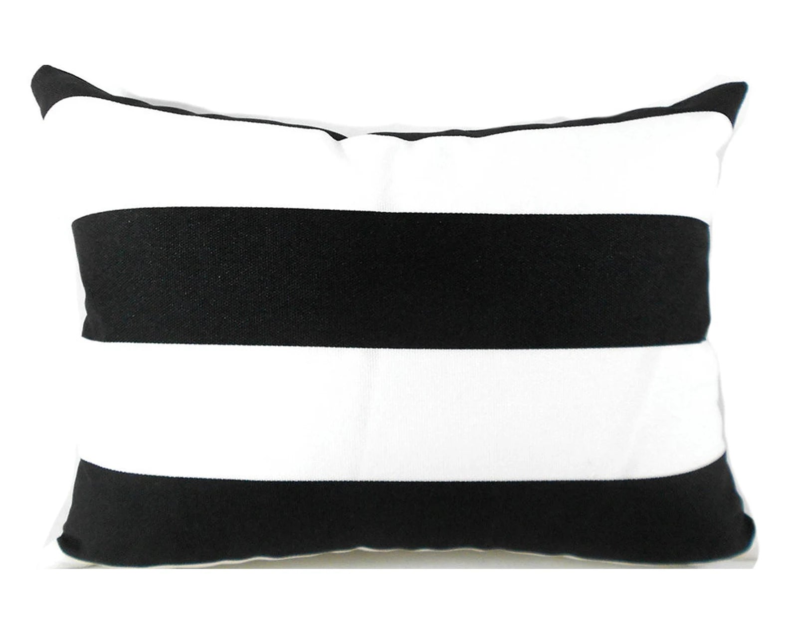 VERTICAL BLACK - Outdoor Pillow Covers-Our Pillow Studio