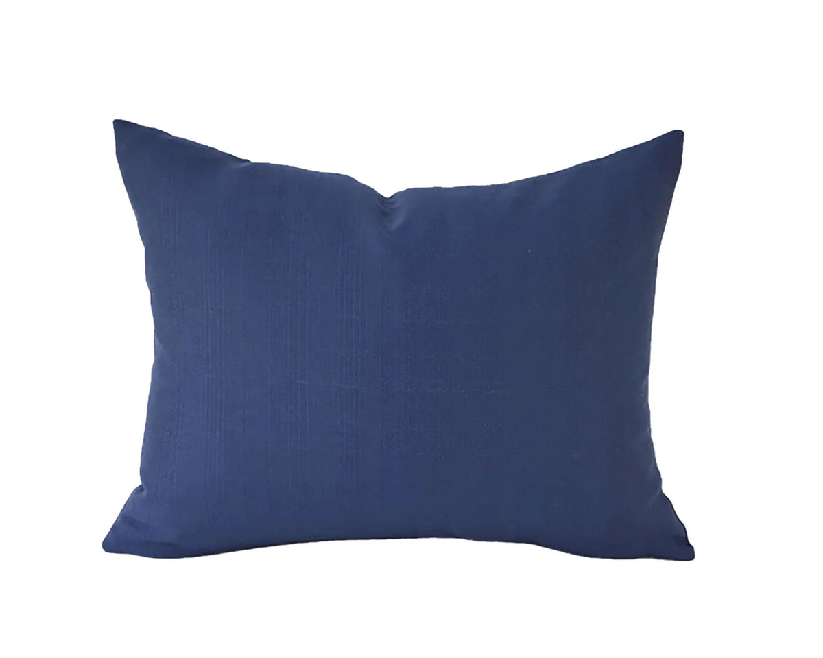 SUNSETTER NAVY <br>Outdoor Pillow Cover-Our Pillow Studio