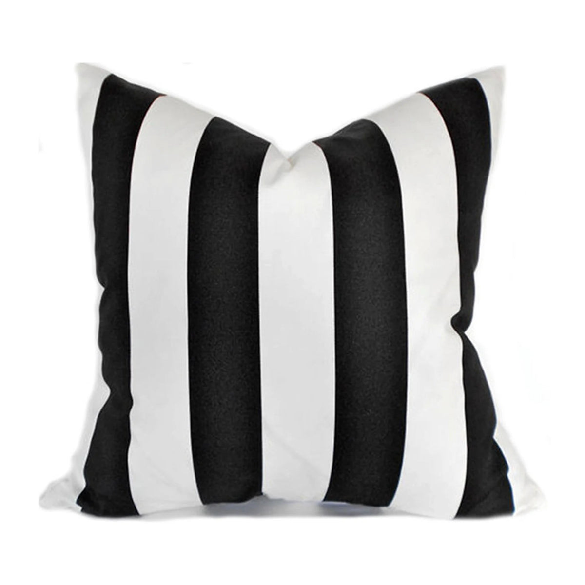 VERTICAL BLACK - Outdoor Pillow Covers-Our Pillow Studio