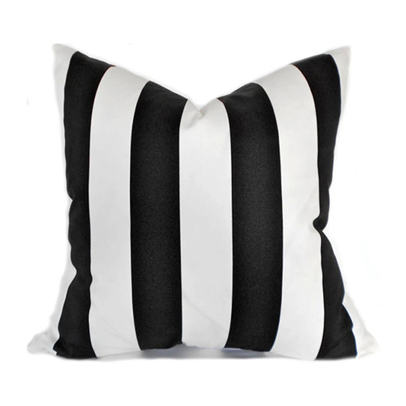 VERTICAL BLACK - Outdoor Pillow Covers-Our Pillow Studio