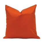 SOLID ORANGE - Indoor Pillow Cover-Our Pillow Studio