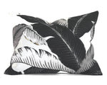 SWAYING PALMS ONYX - Outdoor Pillow Covers-Our Pillow Studio