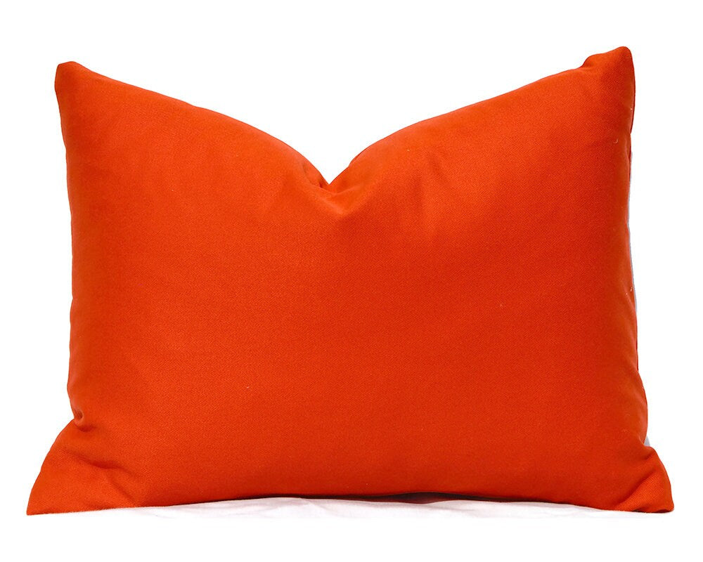 SOLID ORANGE - Indoor Pillow Cover-Our Pillow Studio