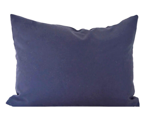 SOLID NAVY BLUE <br> Indoor Pillow Cover