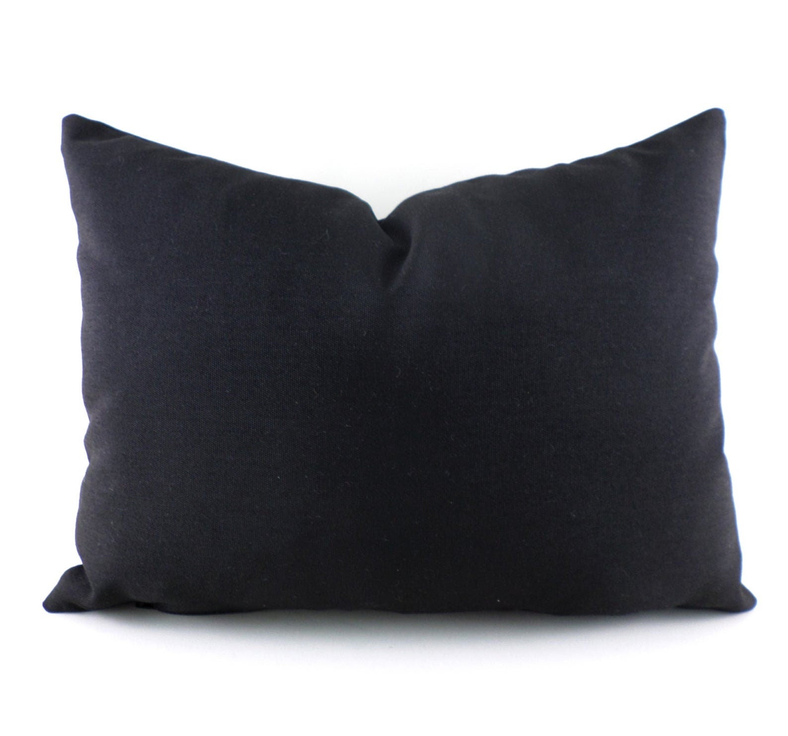 SOLID BLACK - Indoor Pillow Cover-Our Pillow Studio