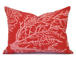 SEA CORAL RED - Outdoor Pillow Cover-Our Pillow Studio