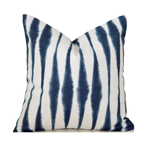 SALIX NAVY <br>Outdoor Pillow Cover